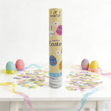 2-Pack Easter Party Confetti 30cm – Pastel Crepe Paper Streamers for Tossing & Decor