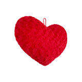 Valentine Heart Shape Cushion 20cm – Small Round Heart Pillow for Desk, Chair & Gift