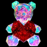 LED Bear with Heart 30cm