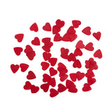 30g Red Heart Shape Confetti – Romantic Valentine’s & Wedding Table Scatter for Decor, Balloons & Photos