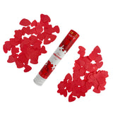 2-Pack 30cm Valentine Party Confetti Streamers – Red & Pink Crepe Paper for Tossing & Decor