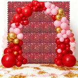 Red Heart Laser Wall Art 30x30cm – Romantic Valentine’s Day Wall Decor for Bedroom, Door & Home