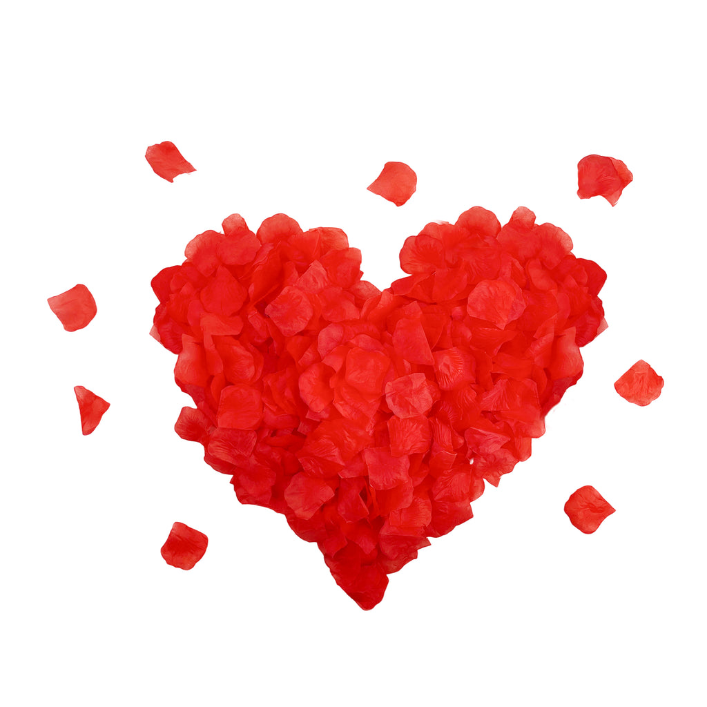 100g Red Rose Petals – Natural-Look Artificial Petals for Romantic Proposals, Weddings & Valentine’s Decor