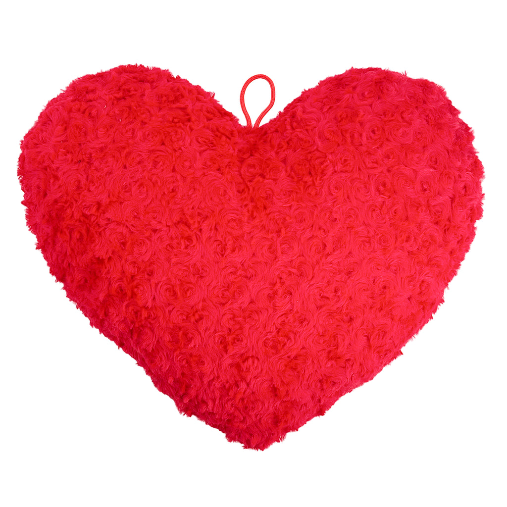 Red Love Cushion 40cm – Extra Large Heart Pillow for Bold Romantic Statement & Gifting