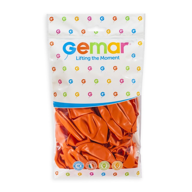 19" Standard Orange Latex Balloon 10Ct
