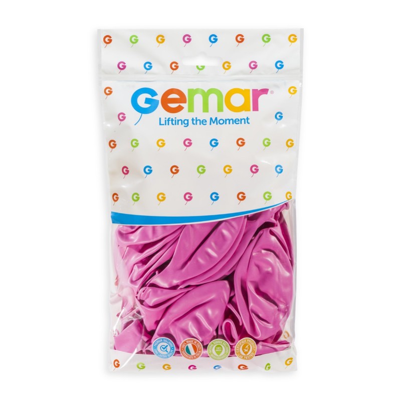 19" Standard Rose Latex Balloon 10Ct