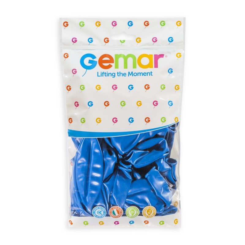 19" Standard Blue Latex Balloon 10Ct
