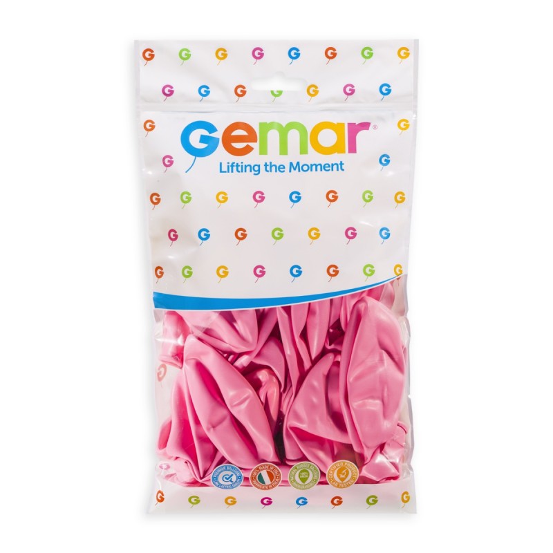 19" Standard Pink Latex Balloon 10Ct