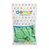 19" Standard Mint Green Latex Balloon 10Ct