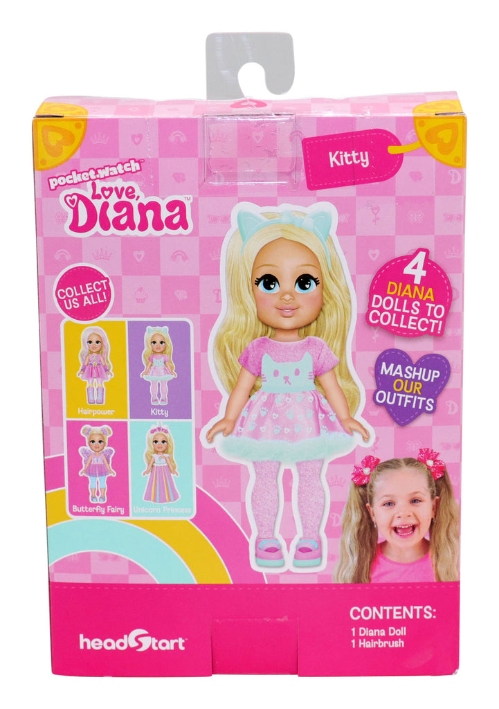 Love Diana Doll Kitty S3 6In