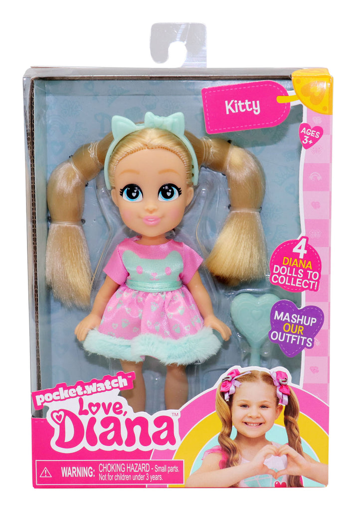 Love Diana Doll Kitty S3 6In