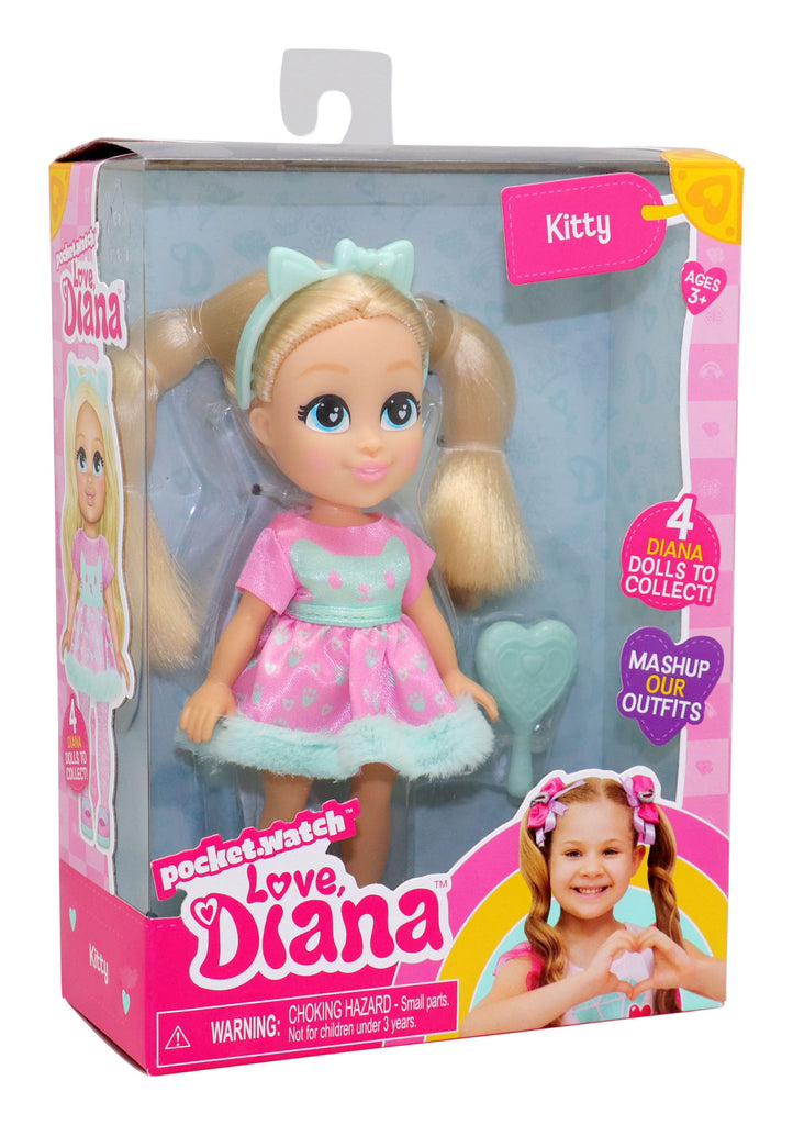 Love Diana Doll Kitty S3 6In