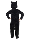 Toddler Cat Costume Black W/Hooded Jumpsuit & 3D Printed Eyes