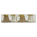 Hanging Bells Gold 6cm 4Pcs/Box
