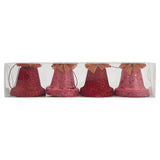 Hanging Bells Red 6cm 4Pcs/Box