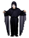 Screamer Ghost Robe by Smiffys in Black for Boy 4-6Y