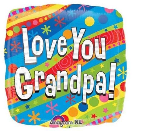 S40 18 Sqri Xl: Colorful Love Grandpa
