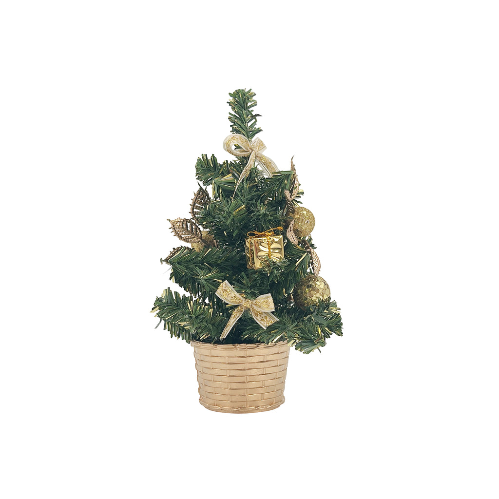 Decorated Table Tree Gold 20cm