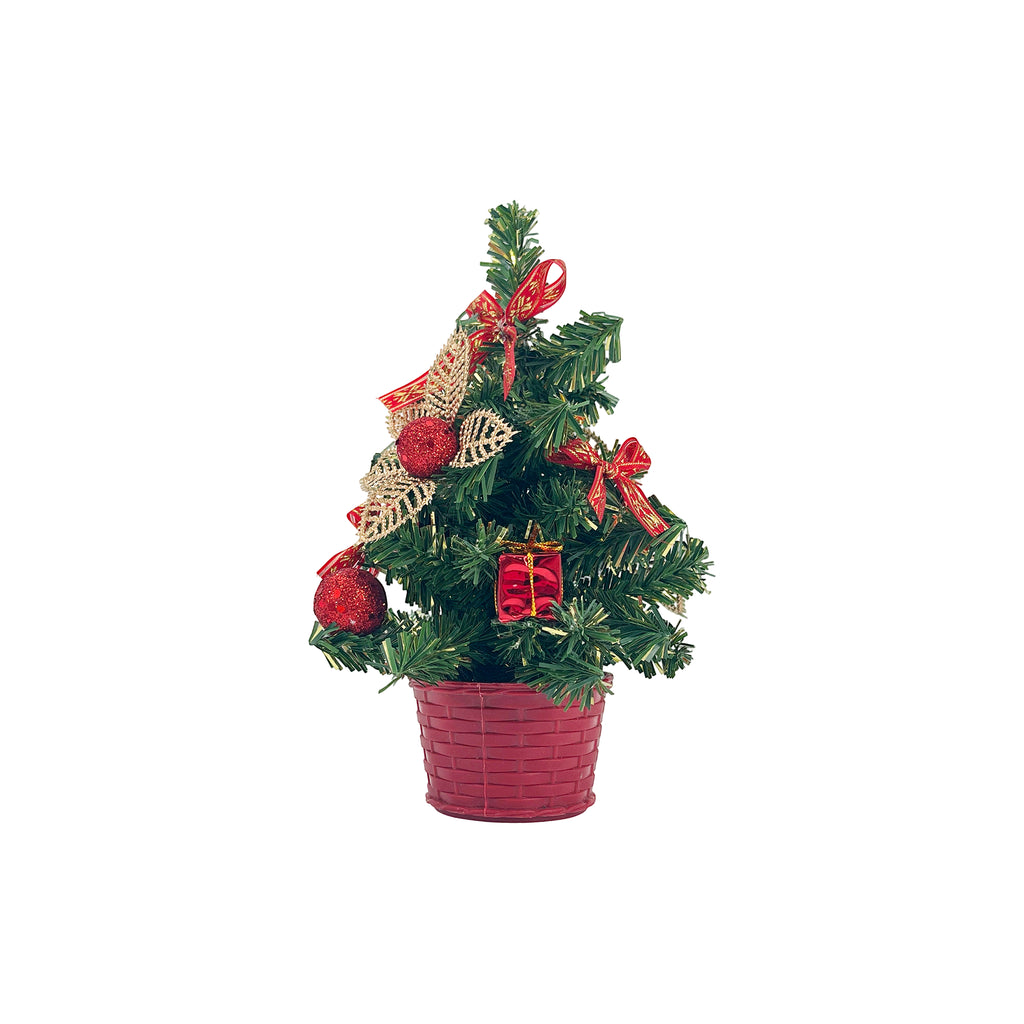 Decorated Table Tree Red 20cm