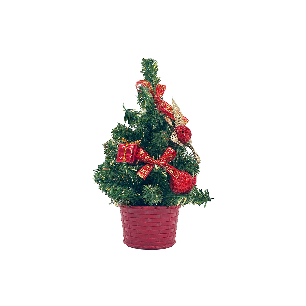 Decorated Table Tree Red 20cm