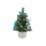 Decorated Table Tree Turquoise 20cm