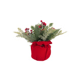 Flower PoinsettiaTable Centrepiece 20cm