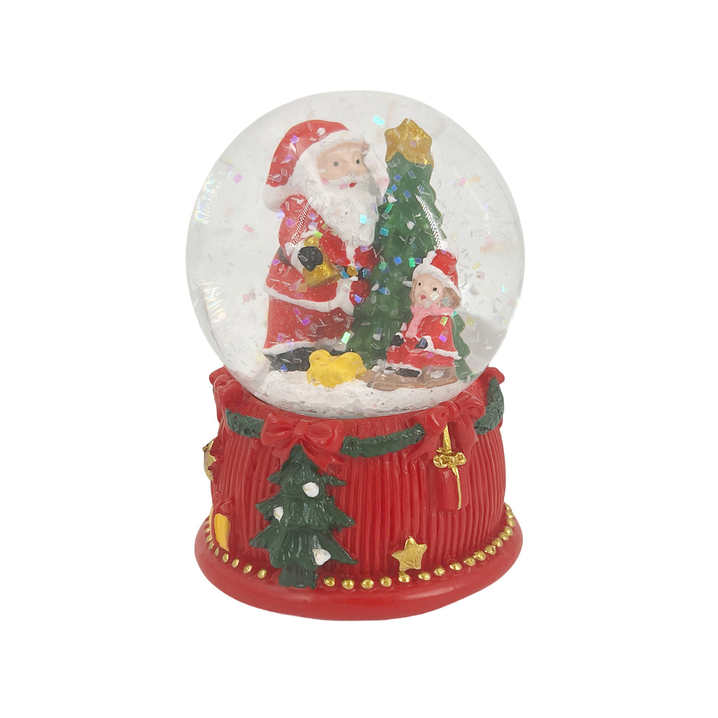 Santa Water Globe 4.5x4.5x6.3cm
