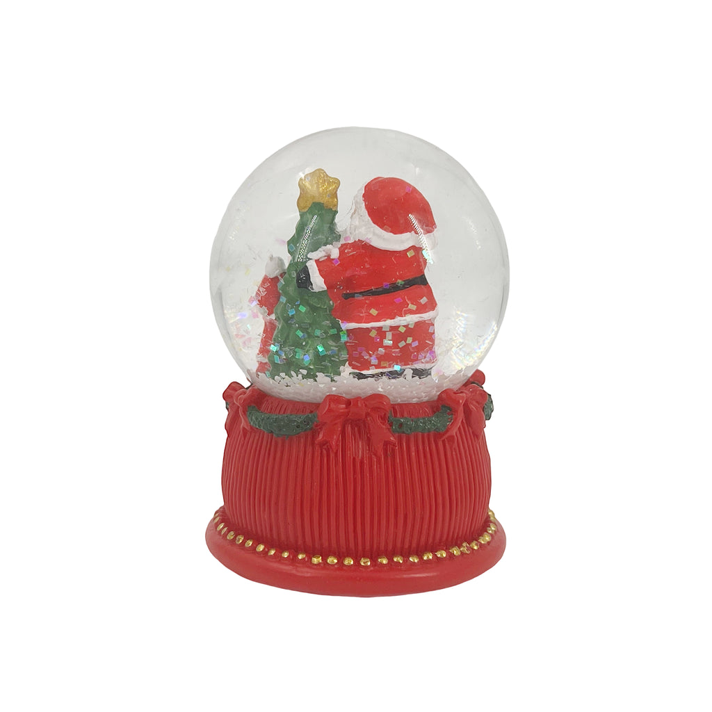 Santa Water Globe 4.5x4.5x6.3cm