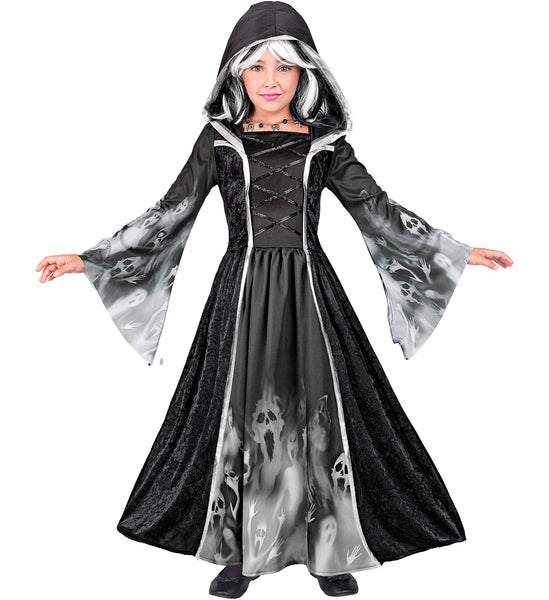 WIDMANN Screaming Souls Girl Costume, Hooded Dress size S kids halloween costume UAE