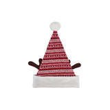 Santa Hat with Antlers 30x43cm