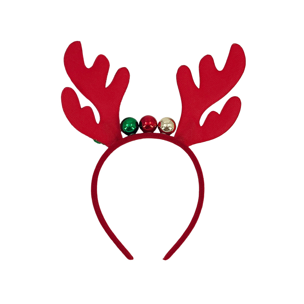 Red Antlers Headband