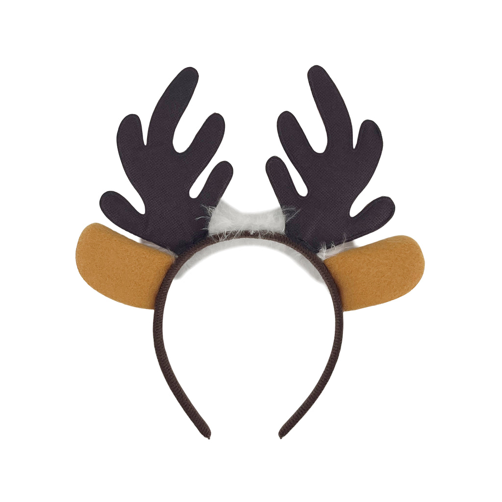 Brown Antlers Headband