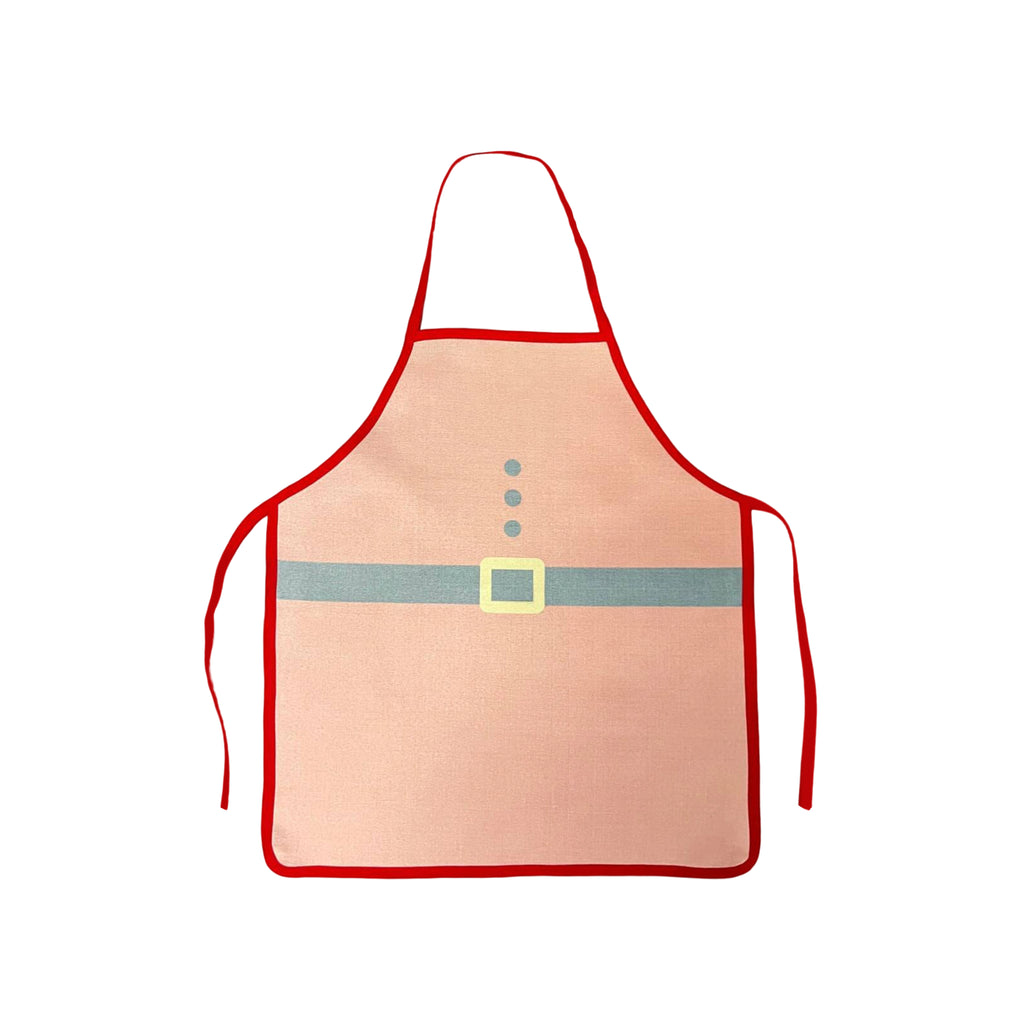 Santa Chef Apron Set Child Size 33x45cm