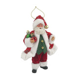 Standing Santa Decoration Red 18cm
