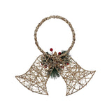 Hanging Bells Gold 35x6.5x32cm