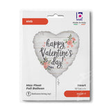 18" Rustic Valentine Foil Balloon