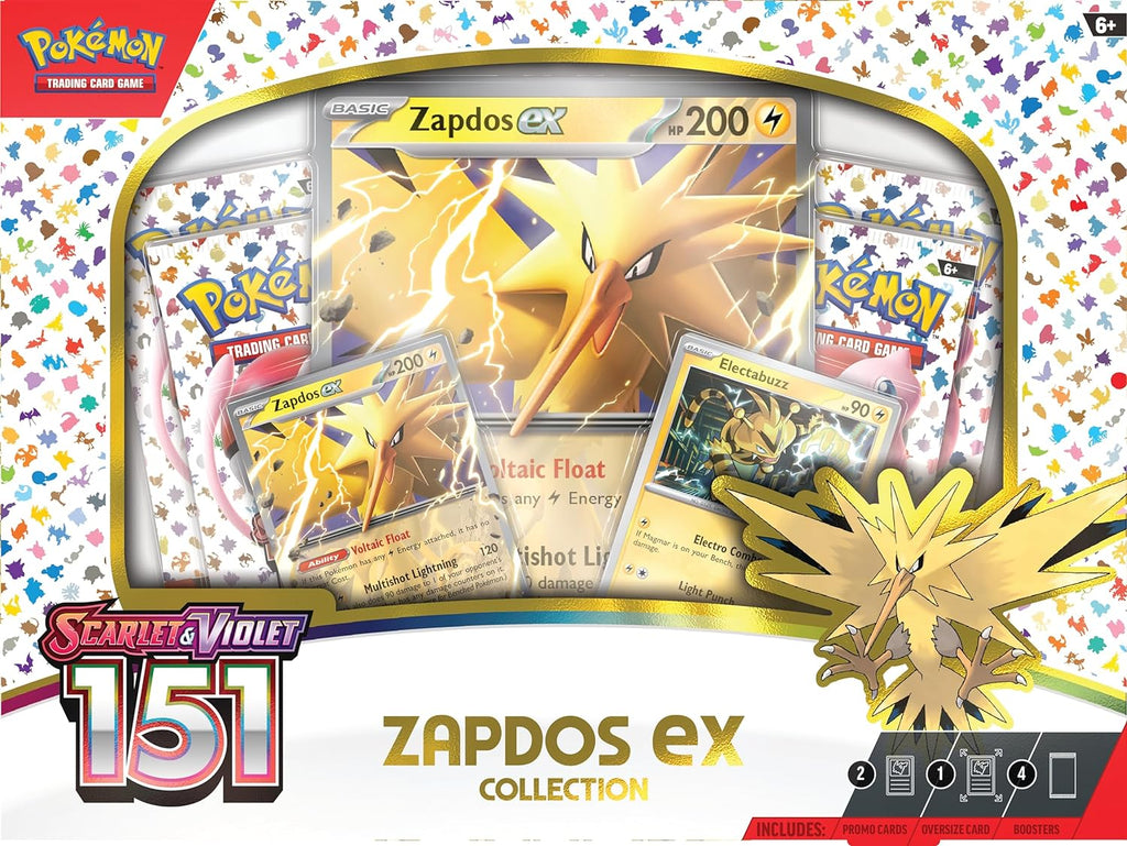 Pokémon TCG: Scarlet & Violet 151 (SV3.5) - Zapdos Ex Box