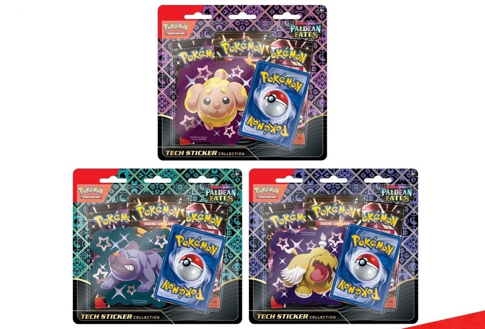 Pokémon TCG: Scarlet & Violet 4.5 (SV4.5) Paldean Fates Tech Sticker Collection