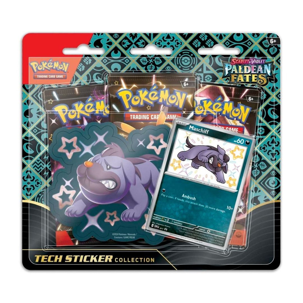 Pokémon TCG: Scarlet & Violet 4.5 (SV4.5) Paldean Fates Tech Sticker Collection