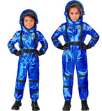 WIDMANN Blue Astronaut Child Costume, Jumpsuit and Helmet size S kids halloween costume UAE