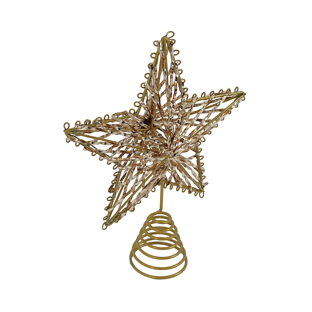 Star Tree Top Gold 15.5x5.5x20cm