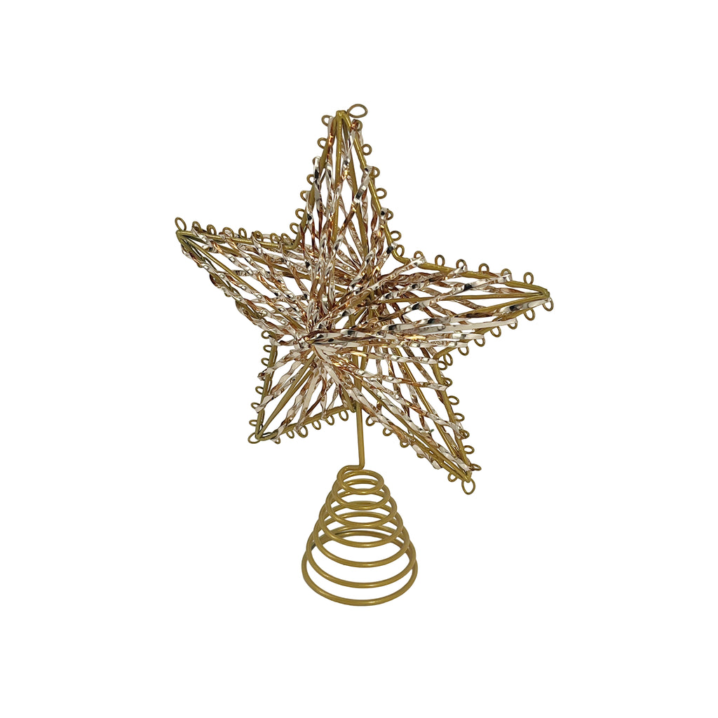 Star Tree Top Gold 15.5x5.5x20cm
