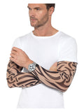 Smiffys Tattoo Arm Sleeves 2Pk, Nude & Black halloween costume accessory UAE