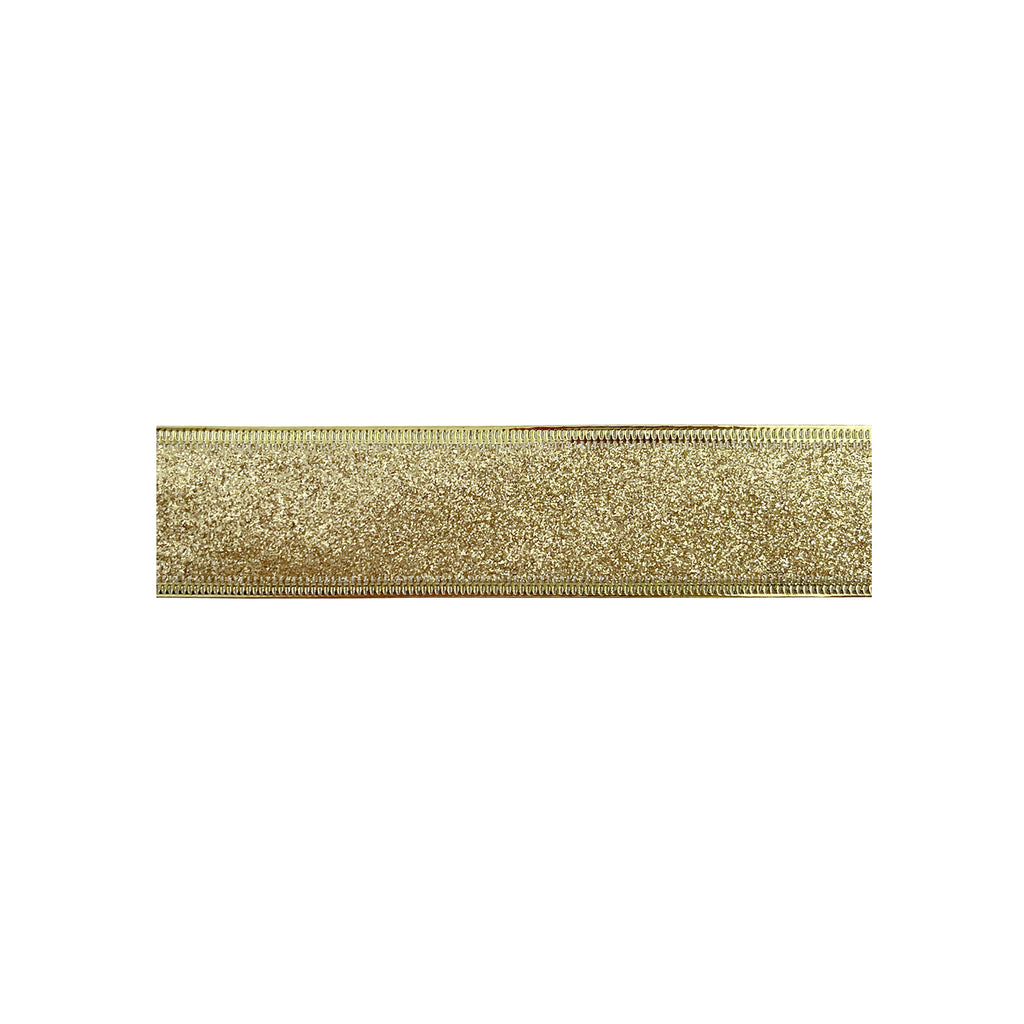Christmas Ribbon Gold 3.8cmx10 yards
