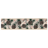 Christmas Linen Ribbon 6.3cmx10 yards