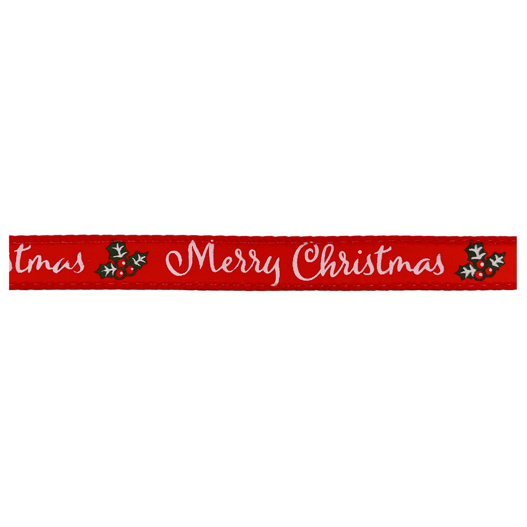 Christmas Satin Ribbon Red 1.7cmx10 yards