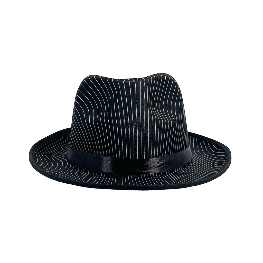 1920s Fedora Hat Black