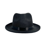 1920s Fedora Hat Black
