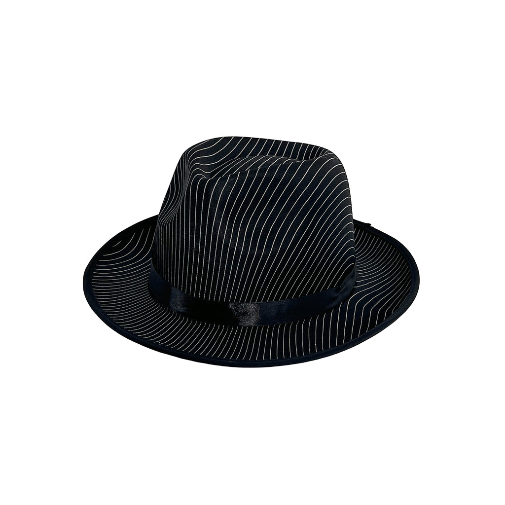 1920s Fedora Hat Black