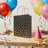 Golden Glow Kraft Bags Asst. Large 24.5x10.5x31cm 4Pcs/Pk